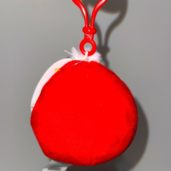 Nick the Santa Claus 3.5"  Squishmallow Clip Stuffed Plush - Picture 5 of 5